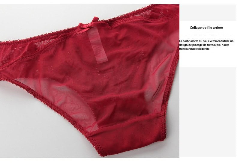 Ensemble sous-vêtements femme, dentelle fine, luxe 9177 Demo 014