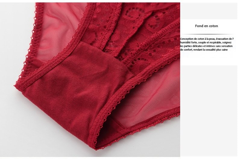 Ensemble sous-vêtements femme, dentelle fine, luxe 9177 Demo 015