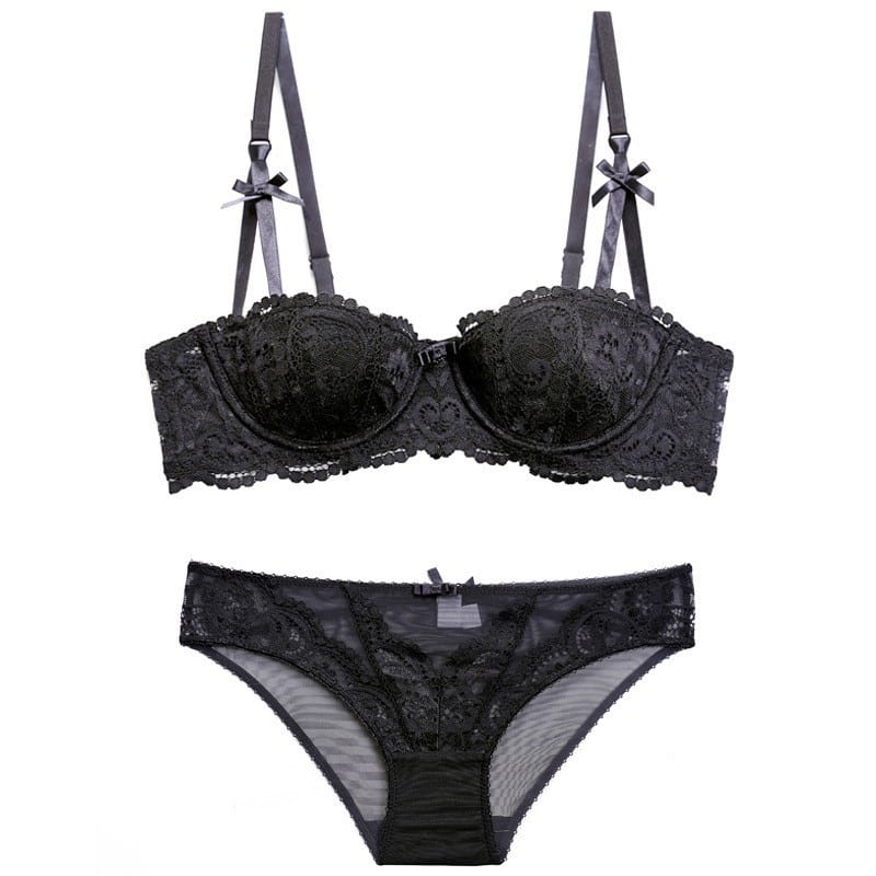 Ensemble sous-vêtements femme, dentelle fine, luxe 9177 Demo 017