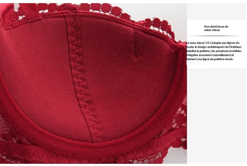 Ensemble sous-vêtements femme, dentelle fine, luxe 9177 Demo 08