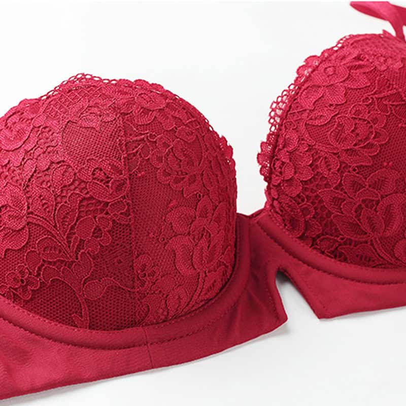 Ensemble sous-vêtements femme, soutien réglable 21822 ROUGE 02
