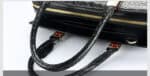 Luxury crocodile leather handbag for elegant women. LB-8114 detail 02