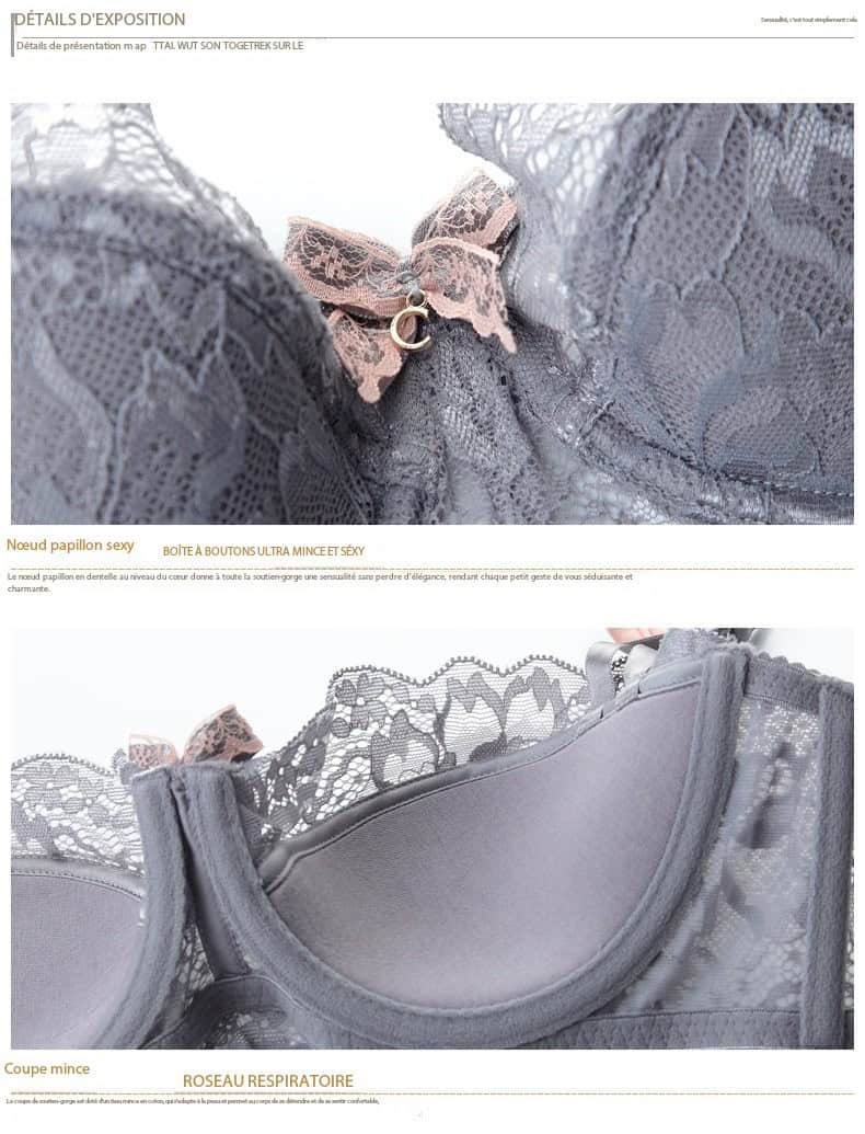 Ensemble sous-vêtements femme, ultra-mince Ensemble 9186 demo 012