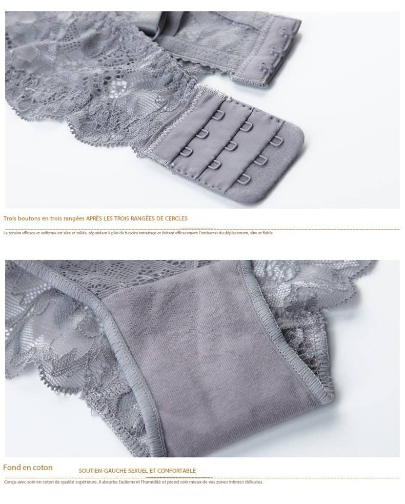 Ensemble sous-vêtements femme, ultra-mince Ensemble 9186 demo 014