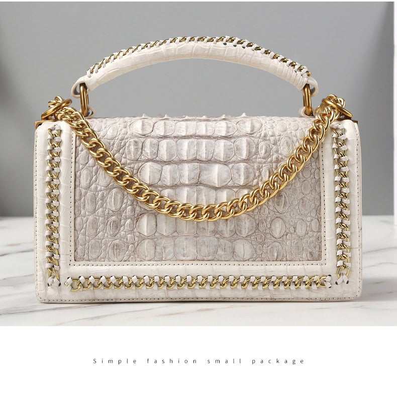 High-End Crocodile skin Leather Bag - G1267 Demo 0010