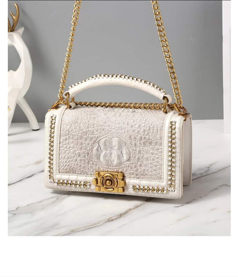 High-End Crocodile skin Leather Bag - G1267 Demo 002