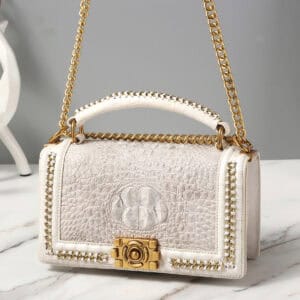 High-End Crocodile skin Leather Bag - G1267 Model 01