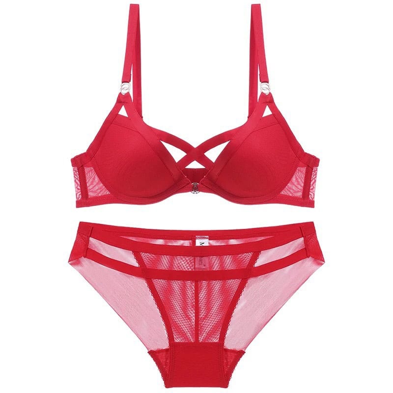 Ensemble 33007 rouge