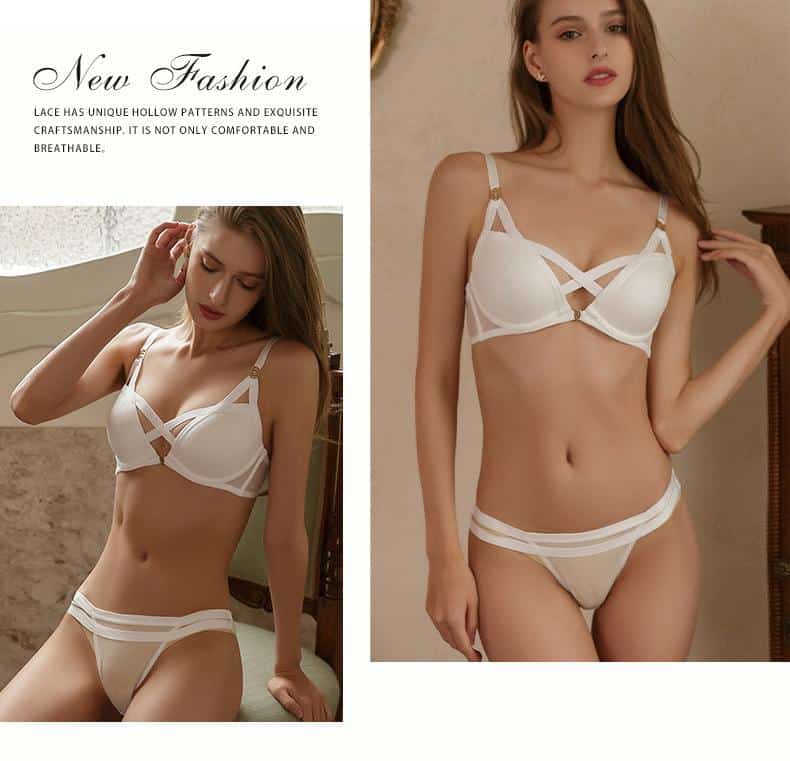 Ensemble sous vêtements femme, haut, mince Ensemble 33007-demo 08