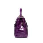 Sac à main cuir femme, motif crocodile, sacoche à bandoulière 8038L 001
