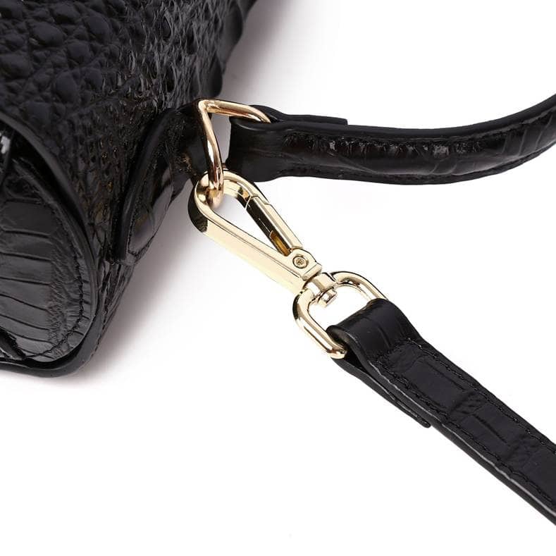 Women's high-end, luxury crocodile-pattern leather bag 8120 demo 010