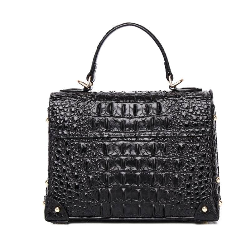 Women's high-end, luxury crocodile-pattern leather bag 8120 demo 04