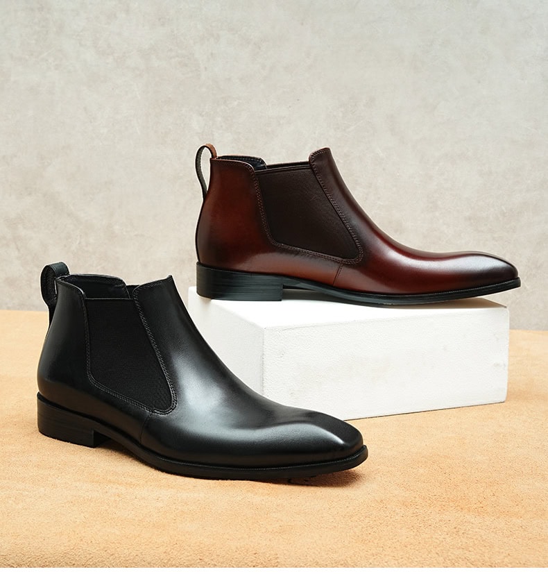 Men's British Chelsea Boots, High-End 65126 Demo 02