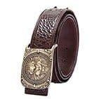 Crocodile skin leather belt for men,high-end, business. LB-6016-11