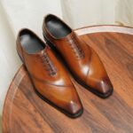 Premium leather Oxford shoes 96131