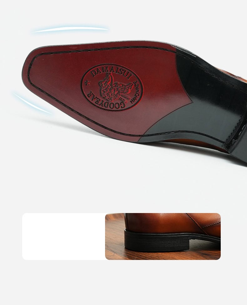 Chaussures Oxford en cuir de qualité supérieure 96131 demo 06