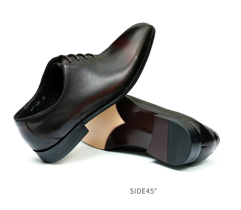 Luxury men's leather shoes, Oxford style, British style 65121 demo 012