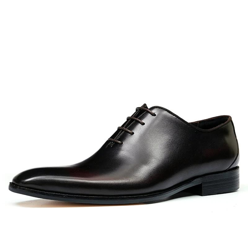 Men's leather shoes, Oxford style, British style 65121-04