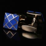 Boutons de manchette, plaqués or Rose, Fashion or.RL-8009-3.jpg