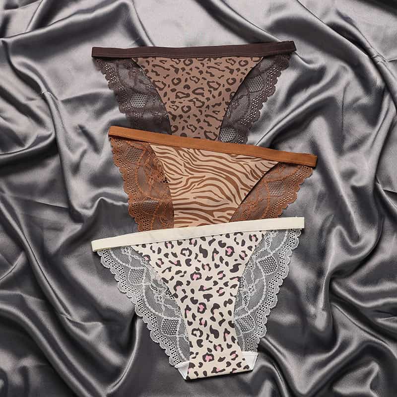 Culotte femme, en soie de glace sans couture PS015-3