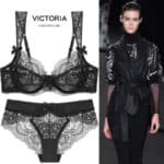 Ensemble sous-vêtements femme, Victoria ultra-mince 108 #