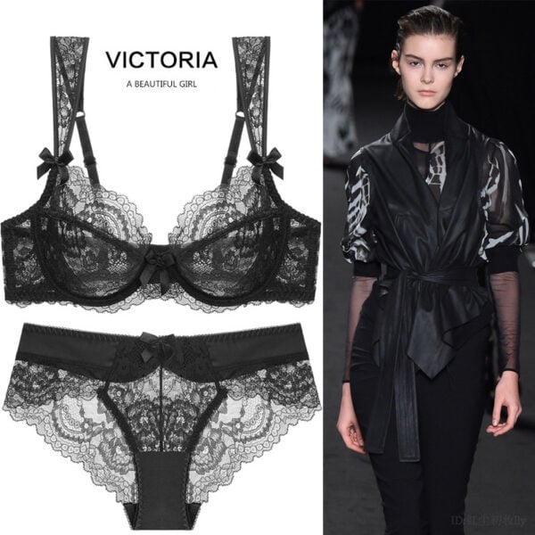 Ensemble sous-vêtements femme, Victoria ultra-mince 108 #