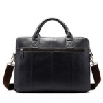 Sacs homme cuir, porte-documents d’affaires, sac Messenger7212 noir