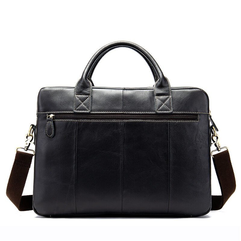 Sacs homme cuir, porte-documents d’affaires, sac Messenger7212 noir