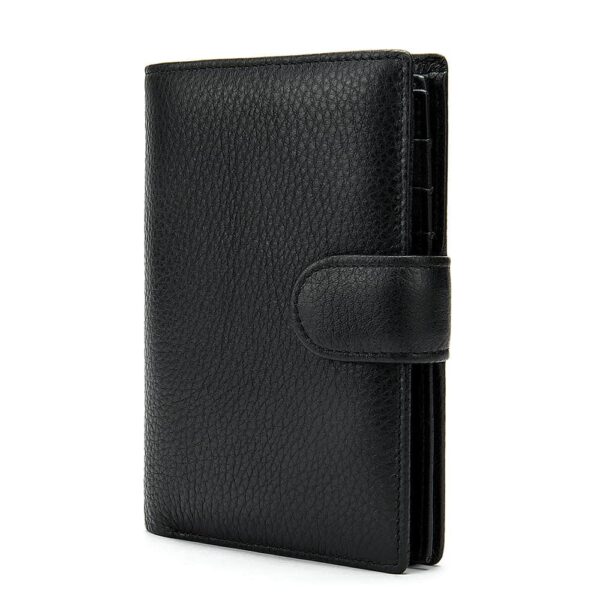 Porte-monnaie homme cuir, affaires, multi-carte, multifonction.8610-1