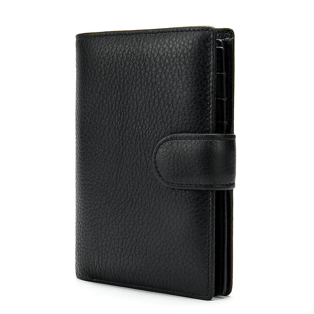 Porte-monnaie homme cuir, affaires, multi-carte, multifonction.8610-1