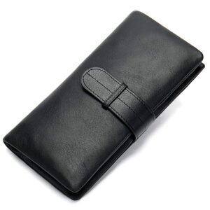 Portefeuille cuir homme, long, rétro, cuir de couche supérieure.6018-6