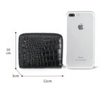 Men's crocodile leather wallet, luxury, business, crocodile coin purse. 2010 sizes