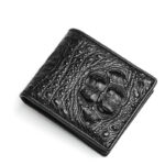 Men's crocodile skin leather wallet. Luxury gift, business.  2009-2