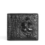 Men's crocodile skin leather wallet. Luxury gift, business. 2009-2 demo 04