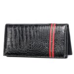 Men's crocodile leather wallet, long crocodile wallet, luxury. 2008B-2