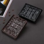Men's crocodile leather wallet, luxury men's, business. 2009-5 colors
