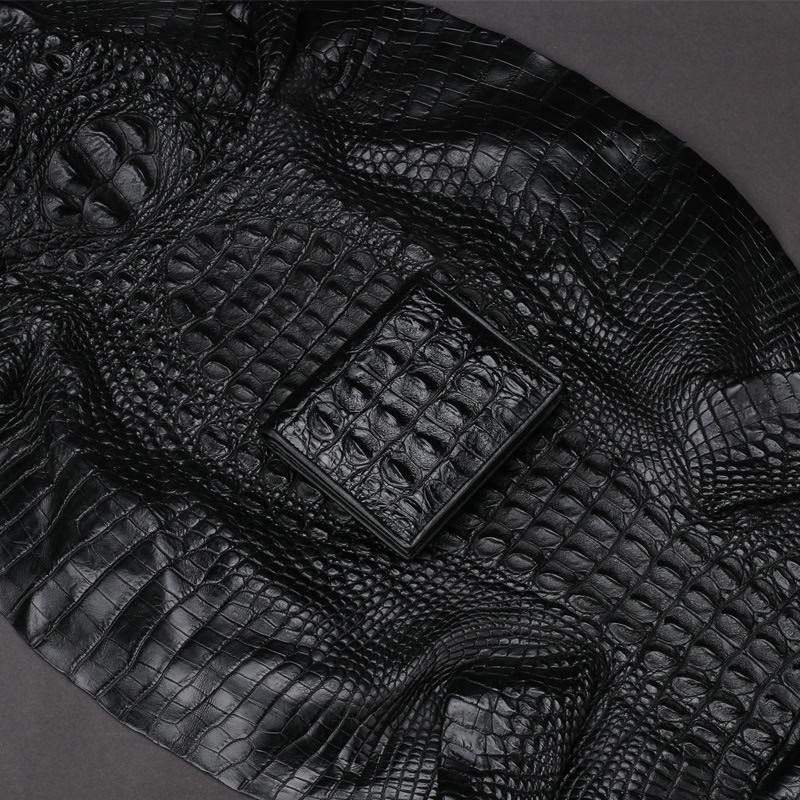 Men's crocodile leather wallet, luxury men's, business. 2009-5 croco