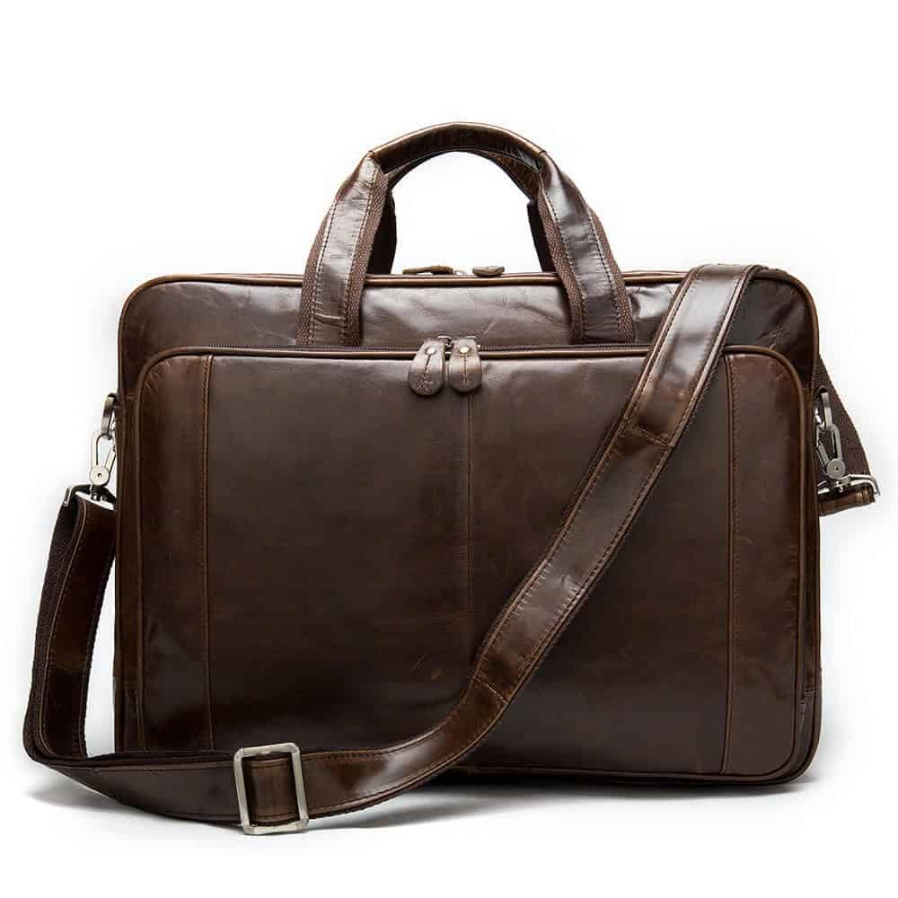 Sac cuir homme, ordinateur portable, porte-documents 9205-4