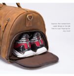 Sac de voyage homme cuir, rétro, grande capacité 1125-10