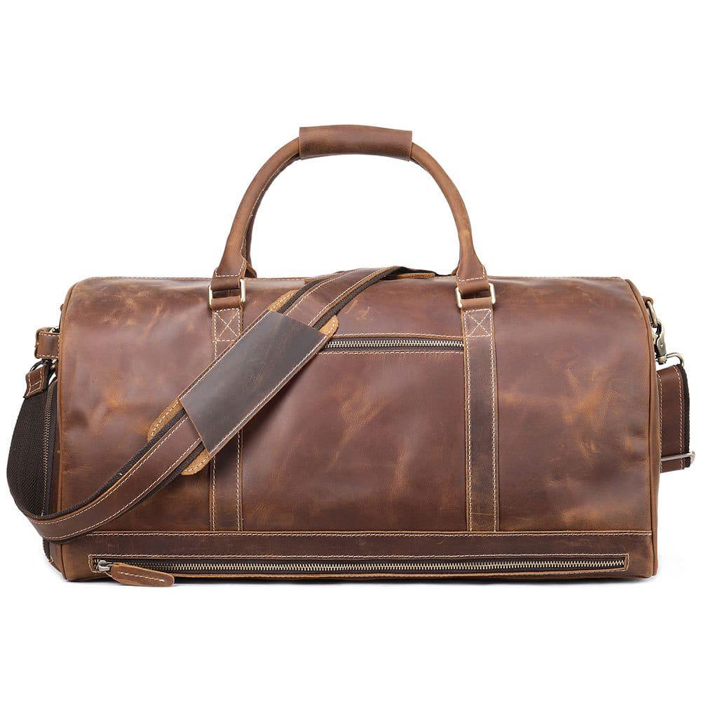 Sac de voyage homme cuir, rétro, grande capacité 1125-4