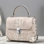 Women's crocodile skin leather handbag, luxury brand, G1181-4