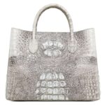 Crocodile-skin leather handbag, large capacity. Ultra-luxurious G1088-1
