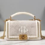 Crocodile skin leather bag, chain-strap bag, luxury G1267-1