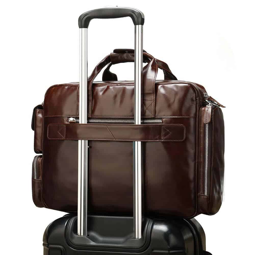 Sac en cuir homme, grande capacité, résistant à l'usure 8920-3