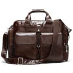 Sac en cuir homme, grande capacité, résistant à l'usure 8920-4