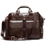 Sac en cuir homme, grande capacité, résistant à l'usure 8920-7