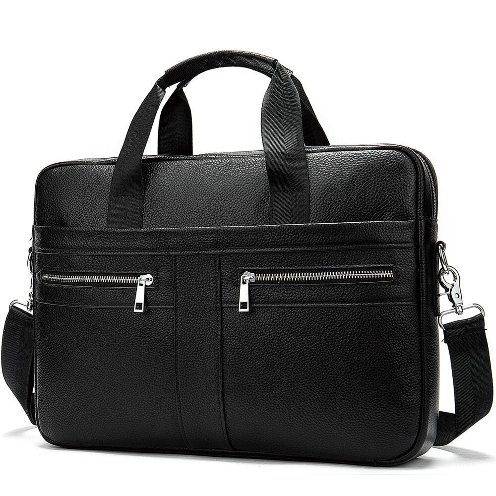 Sac en cuir hommes, sac d'ordinateur. porte-documents pour hommes 2019A-4