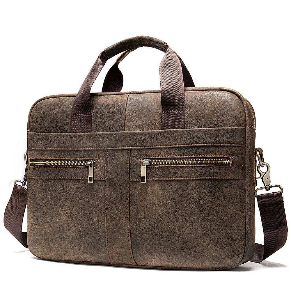 Sac en cuir hommes, sac d'ordinateur. porte-documents pour hommes 2019A-5