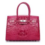 Genuine Crocodile Handbags, Trendy Crocodile Handbag Model 3001 in Red