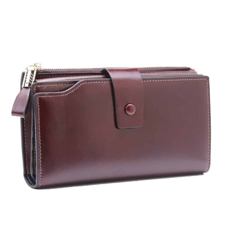 Portefeuille cuir homme, RFID antimagnétique, multi-cartes en cuir de vache.8236-10